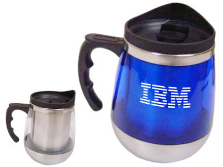 Caneca t�rmica para brindes Capacidade: 450 ml