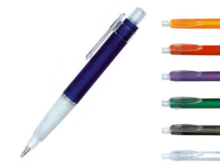 Caneta para brindes pl�stica em diversas cores