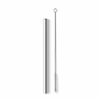 Canudo Personalizado em A�o Inox com Escova de Limpeza - Confira aqui o melhor pre�o! | A7 Brindes