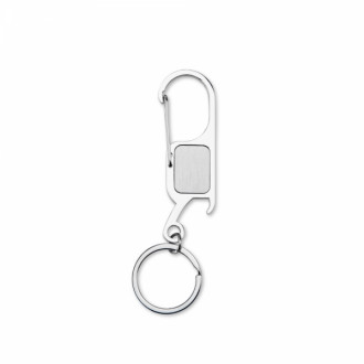 Chaveiro Personalizado Metal Mosquet�o Abridor - Confira aqui o melhor pre�o! | A7 Brindes
