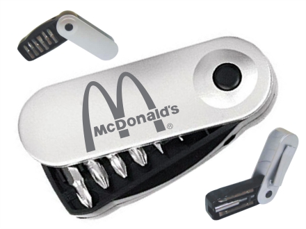 Kit ferramenta para brindes com 6 pe�as