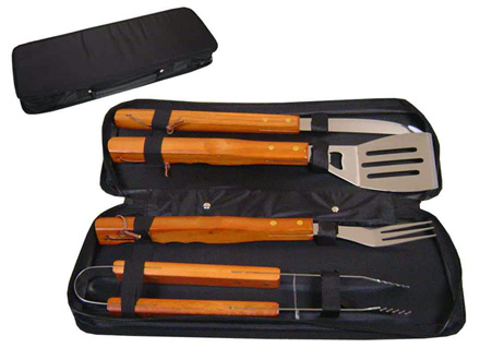 Kit Churrasco para brindes com 4 pe�as