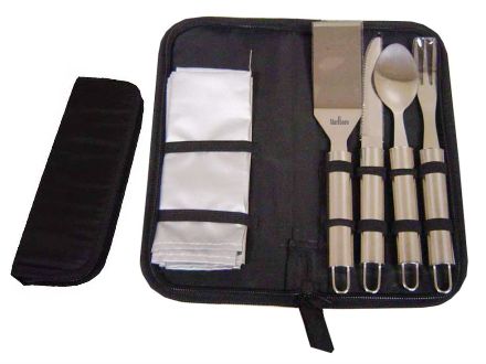 Kit churrasco para brindes com 6 peas