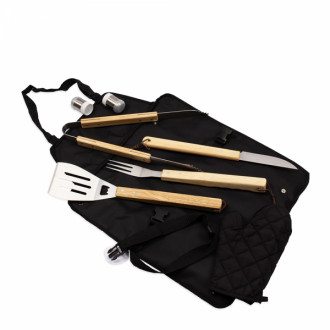 Kit Churrasco Personalizado 8 Pe�as - Confira aqui o melhor pre�o! | A7 Brindes