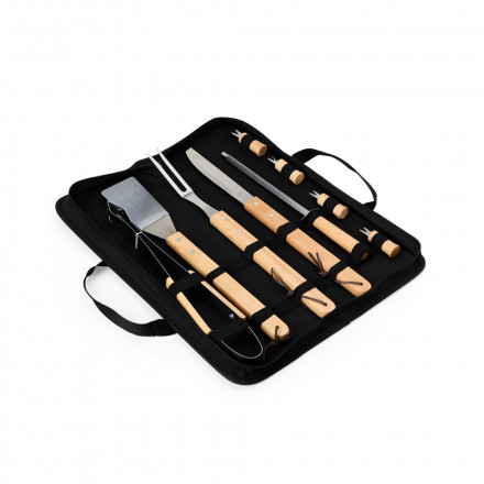 Kit Churrasco Personalizado 9 Peas X18893 - Confira aqui o melhor preo! | A7 Brindes