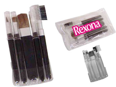 Kit maquiagem promocional Contem: 5 pe�as