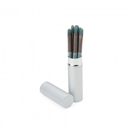 Kit Pincel Maquiagem Personalizado 5 peas X18879 - Confira aqui o melhor preo! | A7 Brindes