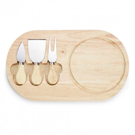Kit Queijo Personalizado 4 Peas X3222B - Confira aqui o melhor preo! | A7 Brindes