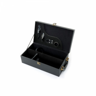 Kit Vinho Personalizado 4 Pe�as X3495 - Confira aqui o melhor pre�o! | A7 Brindes