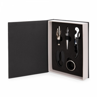 Kit Vinho Personalizado 5 Pe�as - Confira aqui o melhor pre�o! | A7 Brindes