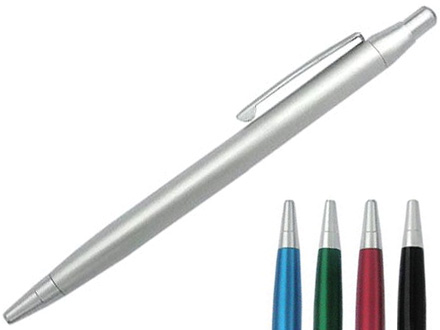 Lapiseira personalizada de metal em diversas cores