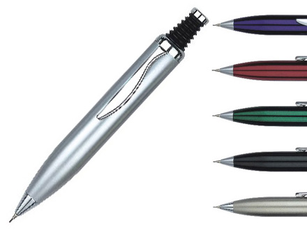 Lapiseira personalizada de metal em diversas cores