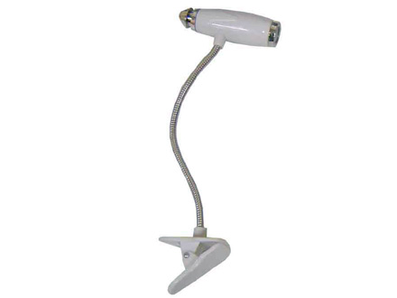 Mini lumin�ria promocional aste flex�vel para leitura