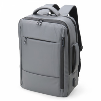 Mochila Personalizada Couro Sinttico USB 23 Litros - Confira aqui o melhor preo! | A7 Brindes
