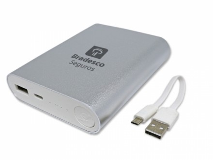 Power Bank Personalizado 10400mAh - Confira aqui o melhor pre�o! | A7 Brindes