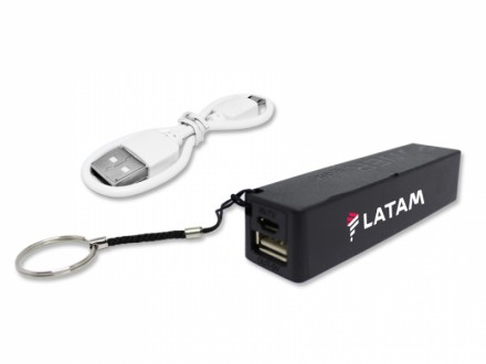 Power Bank Personalizado Cordão e Argola - Confira aqui o melhor preço! | A7 Brindes