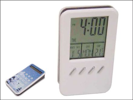 Rel�gio com calculadora para brindes